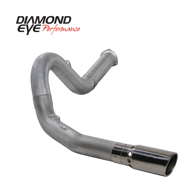 Diamond Eye KIT 5in DPF-BACK SGL AL 07.5-08 CHEVY 6 6L 2500/3500 BPCKGD BX46X14X14OD EL-PL Diamond Eye Performance
