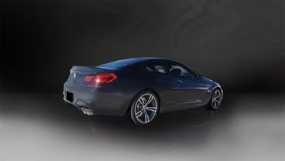 Corsa 12-15 BMW M6 F12 / F13 / F06 Polished Sport Axle-Back Exhaust CORSA Performance