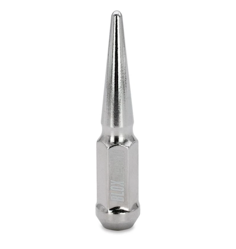 BLOX Racing Spike Forged Lug Nuts - Chrome 12 x 1.25mm - Single BLOX Racing
