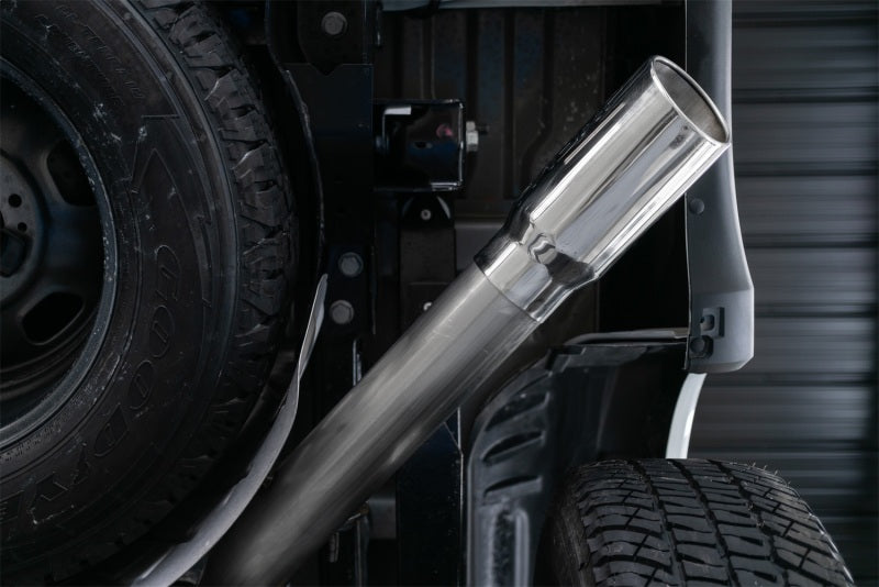 MBRP 2017+ Ford F-250/F-350 6.2L/7.3L Super/Crew Cab Single Side 4in T304 Catback Exhaust - eliteracefab.com