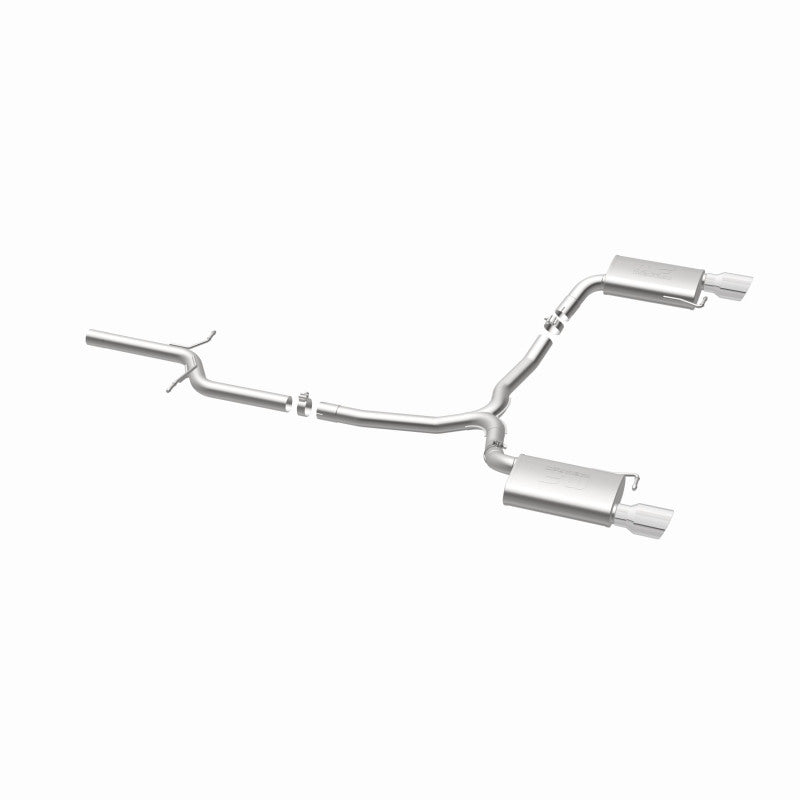 Magnaflow 2015 Audi Allroad 2.0L Touring Dual Spilt Rear Exit 2.5in 4in Tip SS C/B Perf Exhaust Magnaflow