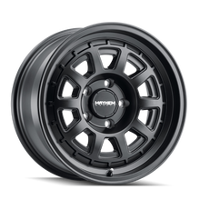 Load image into Gallery viewer, Mayhem 8303 Voyager 17x8 / 6x130 BP / 52mm Offset / 84.1mm Hub Matte Black Wheel