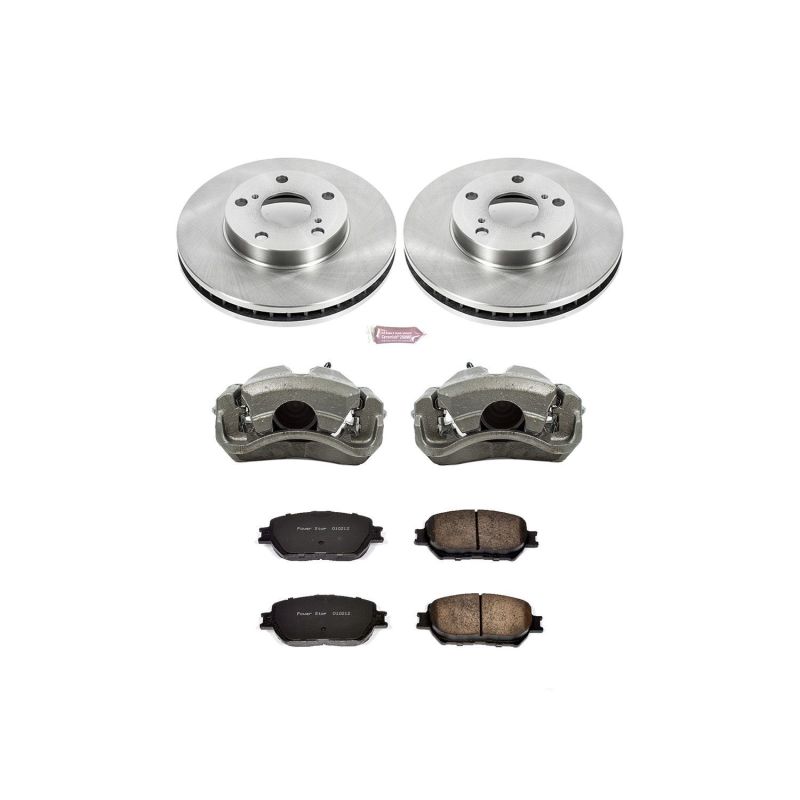 Power Stop 02-06 Toyota Camry Front Autospecialty Brake Kit w/Calipers - eliteracefab.com