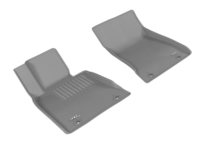 3D MAXpider L1HY06111501 2015-2019 Genesis/Hyundai G80/Genesis Sedan Kagu 1st Row Floormat - Gray