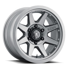 Load image into Gallery viewer, ICON Rebound Pro 17x8.5 5x5 -6mm Offset 4.5in BS 71.5mm Bore Titanium Wheel - eliteracefab.com