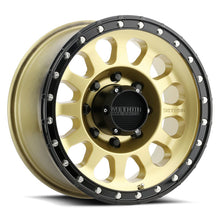 Load image into Gallery viewer, Method MR315 17x8.5 +25mm Offset 8x6.5 130.81mm CB Gold/Black Street Loc Wheel