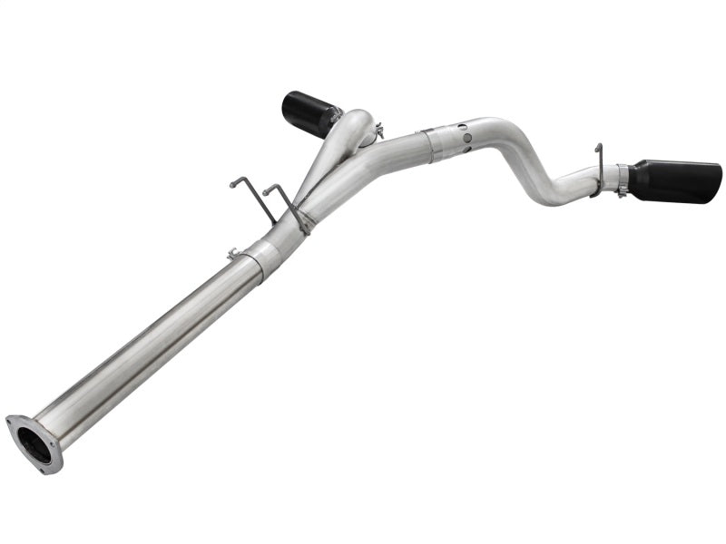 aFe Atlas Exhaust 4in DPF-Back Al Steel 11-14 Ford Diesel Trucks V8-6.7L (td) - eliteracefab.com