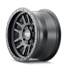 Load image into Gallery viewer, Dirty Life 9309 Canyon Pro 17x9/5x127 BP/-12mm Offset/71.5mm Hub Matte Black Wheel -  simulated Beadlock