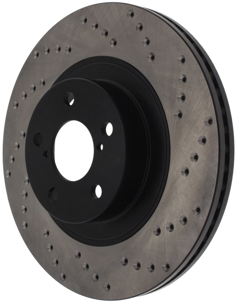 STOPTECH DRILLED SPORT BRAKE ROTOR, 128.47021R - eliteracefab.com