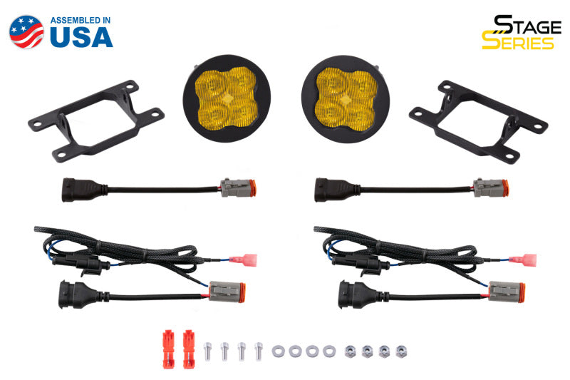 Diode Dynamics SS3 Max Type A Kit ABL - White SAE Fog Diode Dynamics