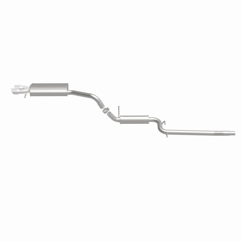 MagnaFlow Performance Cat-Back Exhaust System Dual Straight Drive Side Rear Exit 11-14 VW Jetta 2.0L Magnaflow