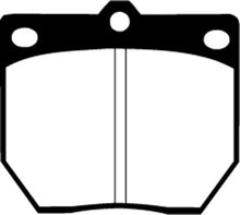 Load image into Gallery viewer, EBC 70-74 Datsun 240Z 2.4 Greenstuff Front Brake Pads - eliteracefab.com