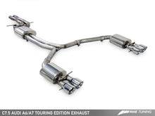 Load image into Gallery viewer, AWE Tuning Audi C7.5 A7 3.0T Touring Edition Exhaust - Quad Outlet Diamond Black Tips - eliteracefab.com