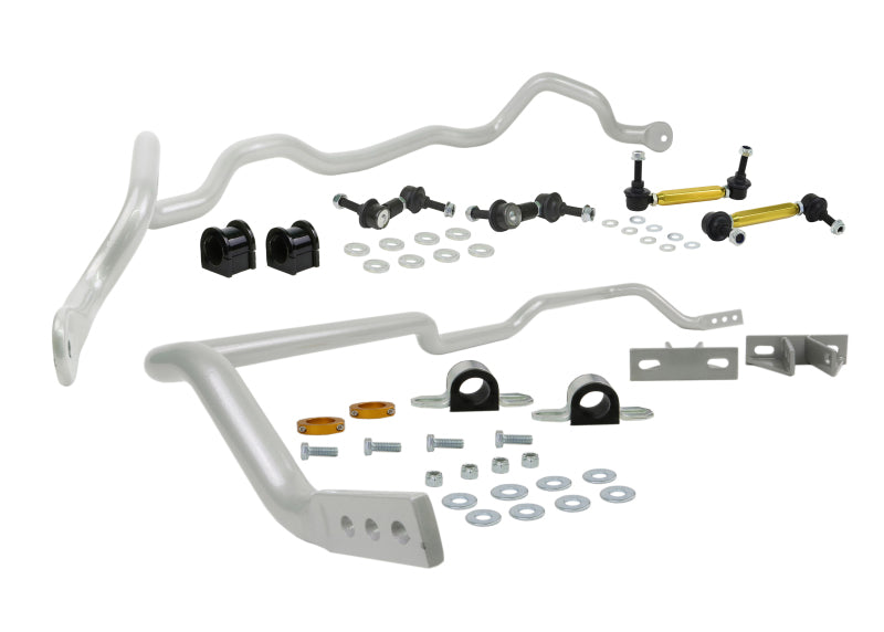 Whiteline 03-06 Mitsubishi Lancer EVO / 05-06 EVO MR/RS Front & Rear Sway Bar Kit w/26mm Rear - eliteracefab.com