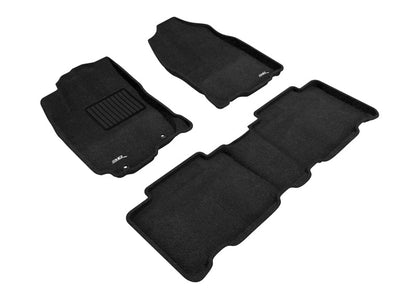 3D Maxpider L1TY12704709 13-18 Toyota Rav4 Elegant 1st 2nd Row - Floor Mat Set (Black)