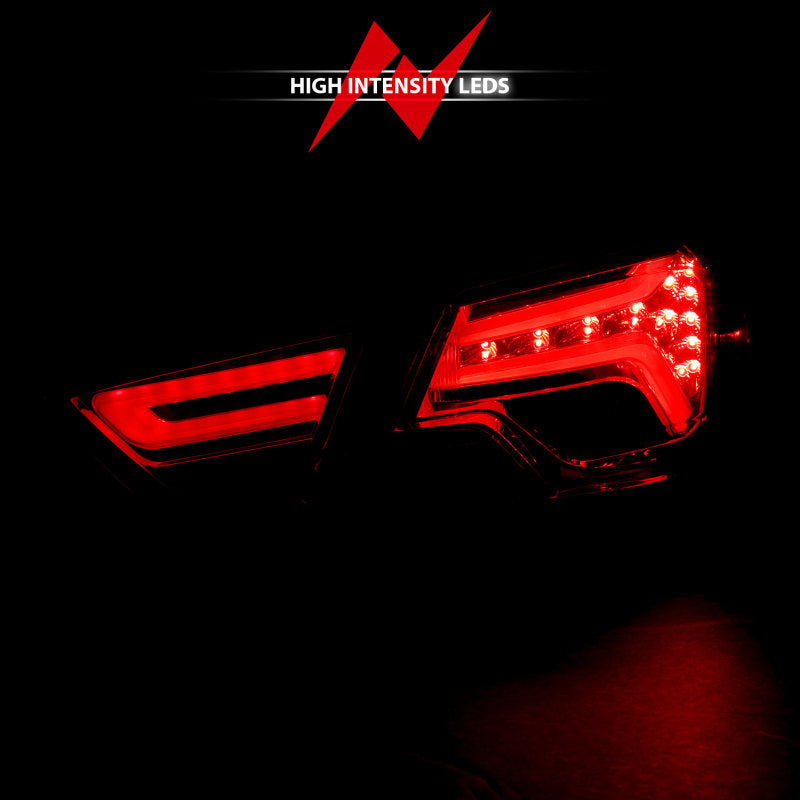 ANZO 14-18 Chevrolet Impala LED Taillights Red/Clear - eliteracefab.com