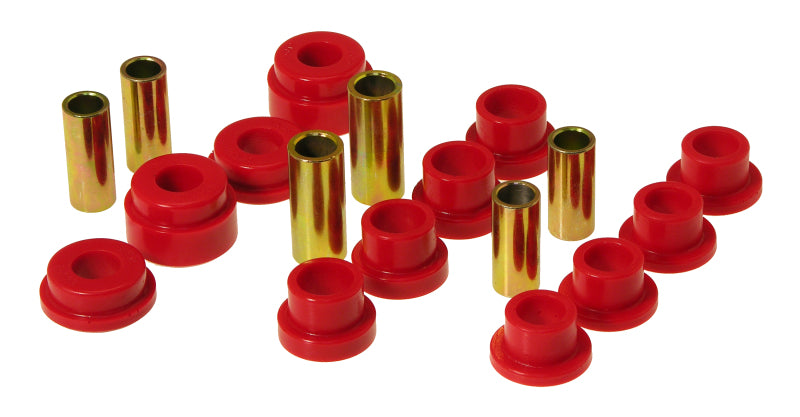 Prothane 64-76 BMW 2002 Front Control Arm Bushings - Red - eliteracefab.com