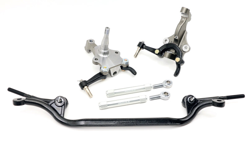 Ridetech 67-69 Camaro and Firebird and 68-74 Nova TruTurn Steering System Package Includes Spindles - eliteracefab.com