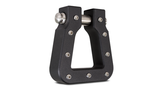 Body Armor 4x4 Mega D-Ring Black Single - eliteracefab.com