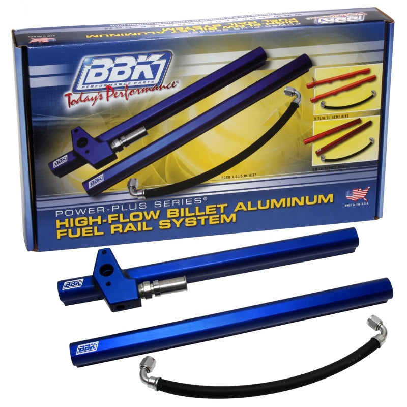 BBK 05-10 Mustang 4.6 GT High Flow Billet Aluminum Fuel Rail Kit - eliteracefab.com