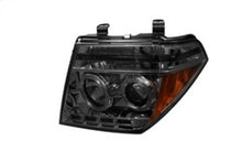 Load image into Gallery viewer, Spyder Nissan Frontier 05-08 Projector Headlights LED Halo LED Smke PRO-YD-NF05-HL-SM - eliteracefab.com