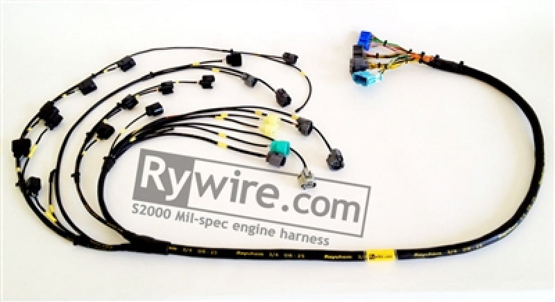 Rywire Honda S2000 AP1/AP2 (Early) Mil-Spec Engine Harness w/OEM Coils/Injector/ECU Plugs - eliteracefab.com