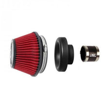 Load image into Gallery viewer, BLOX Racing Shorty Performance 5in Air Filter w/3.5in Velocity Stack and Coupler Kit - Red - eliteracefab.com