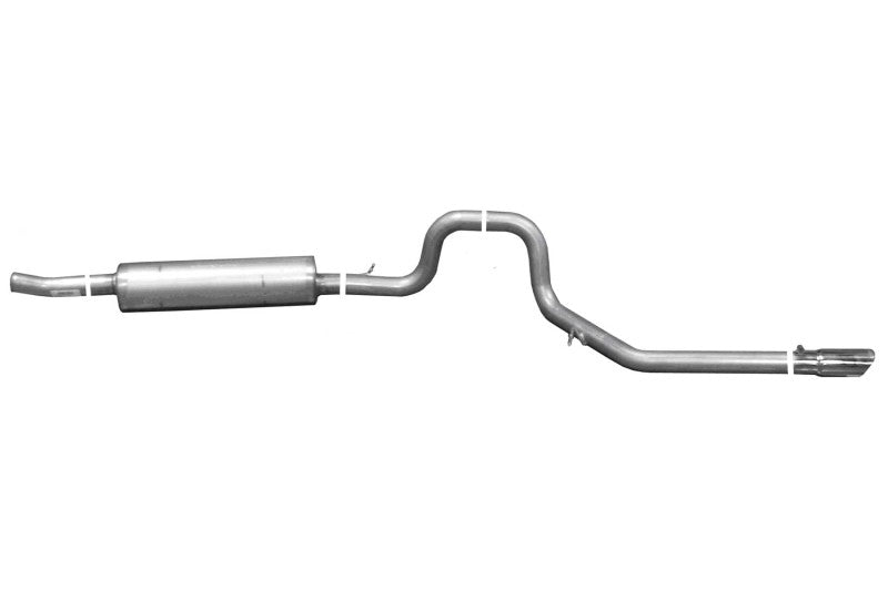 Gibson 02-05 Ford Explorer Limited 4.0L 2.5in Cat-Back Single Exhaust - Stainless Gibson