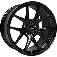 Enkei TSR-X 20x9.5 40mm Offset 5x114.3 BP Gloss Black Wheel - eliteracefab.com