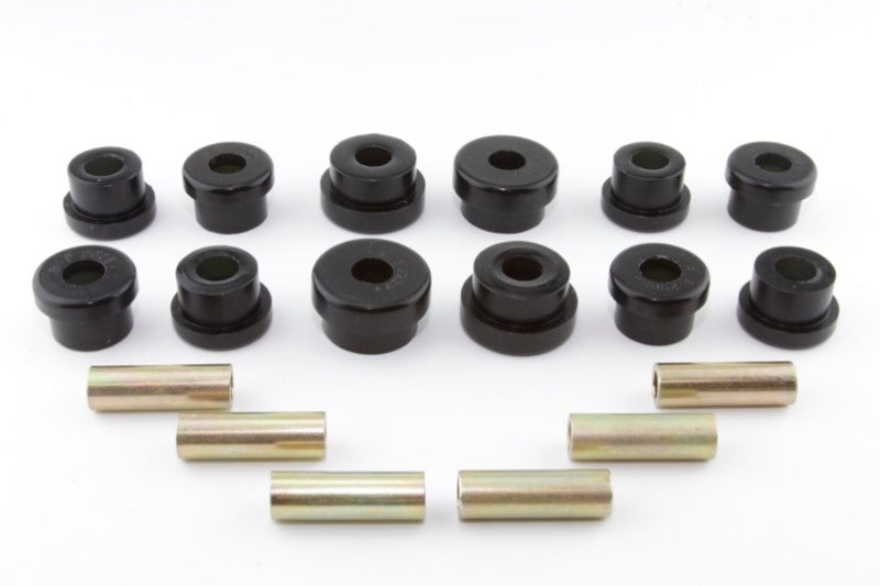 Whiteline Plus 88-00 Honda Civic / 88-9/95 CRX Rear Control Arm - Lower Inner & Outer Bushing Kit - eliteracefab.com