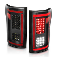 Load image into Gallery viewer, ANZO 15-17 Ford F-150 LED Taillights Black w/ Sequential - eliteracefab.com