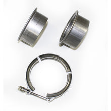 Load image into Gallery viewer, JBA 3in Stainless Steel V-Band Clamp &amp; Flanges JBA