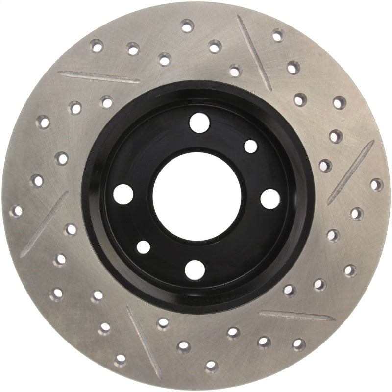 StopTech Slotted & Drilled Sport Brake Rotor - eliteracefab.com