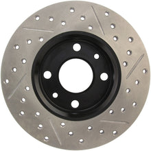 Load image into Gallery viewer, StopTech Slotted &amp; Drilled Sport Brake Rotor - eliteracefab.com