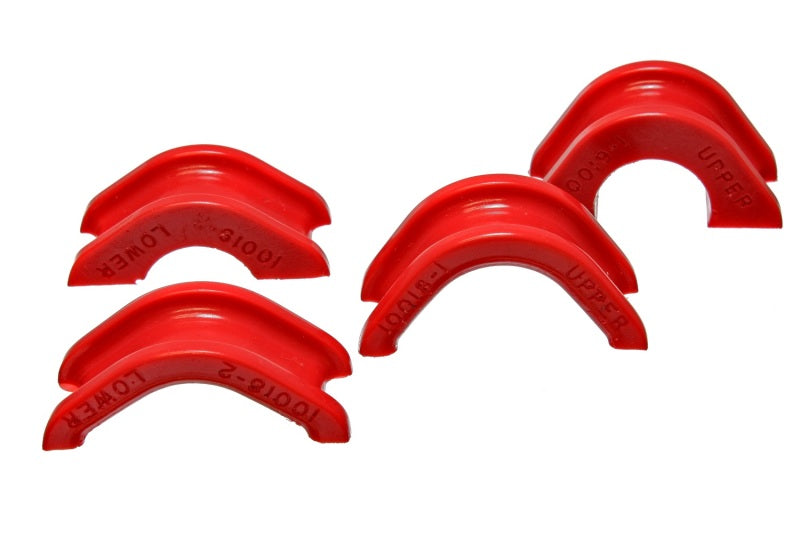 Energy Suspension 74-78 Nissan 260Z/280Z Red Rack and Pinion Bushing Set - eliteracefab.com