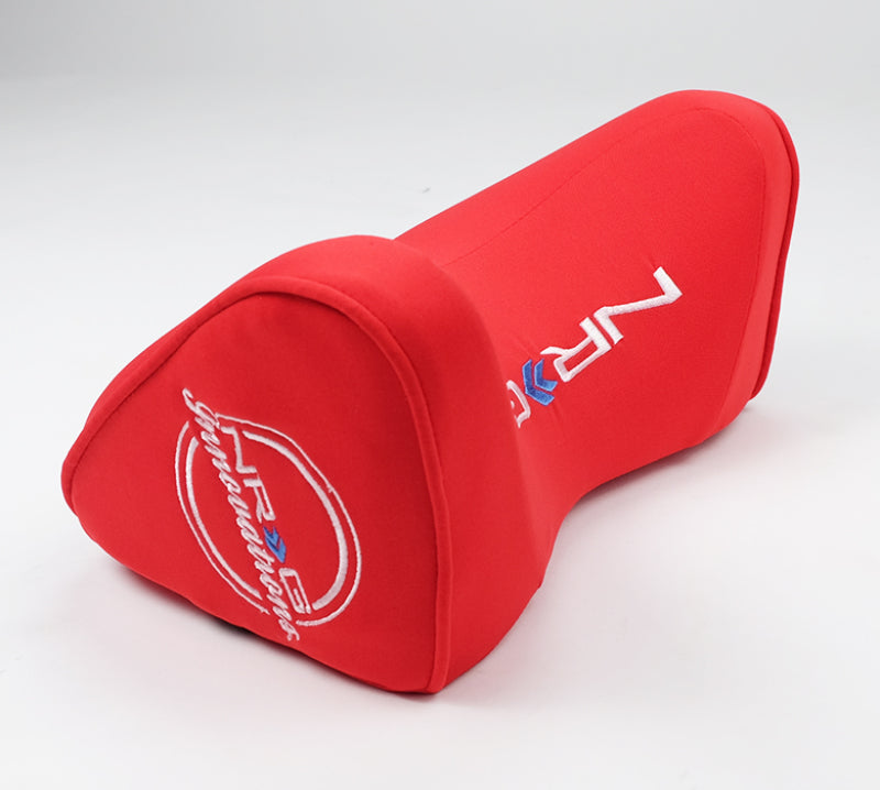 NRG Memory Foam Neck Pillow For Any Seats- Red - SA-001RD