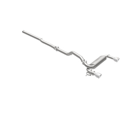MagnaFlow Cat-Back 2016 Ford Focus RS 3in SS Dual Outlet 4.5in Polished Tips Magnaflow
