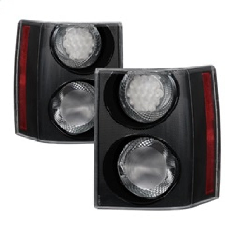 Xtune Land Rover Range Rover 06-09 Euro Style Tail Lights Clear ALT-JH-LRRRS06-CL - eliteracefab.com