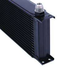 Load image into Gallery viewer, Mishimoto Universal 19 Row Oil Cooler - Black - eliteracefab.com