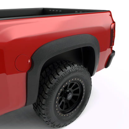 EGR 07-13 Chevrolet Silverado 1500 69.3in Bed Standard Style Fender Flares(Set of 4)- Textured Black