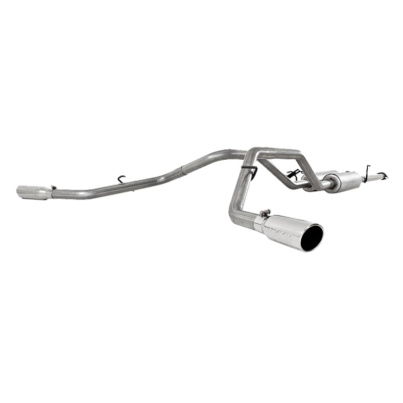 MBRP 2009-2010 Toyota Tundra 5.7L EC-Std. & SB/CC-SB Cat Back Dual Split Side - eliteracefab.com