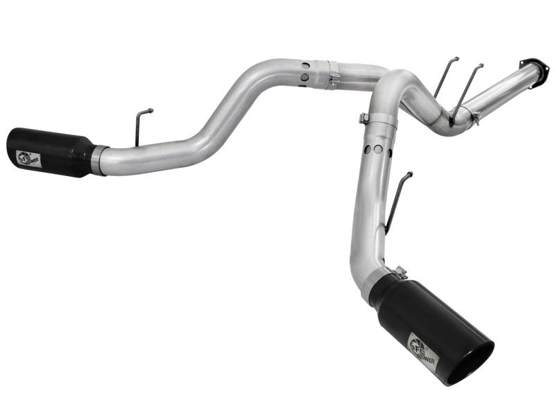 aFe Atlas Exhaust 4in DPF-Back Al Steel 11-14 Ford Diesel Trucks V8-6.7L (td) - eliteracefab.com