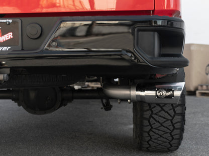 afe Apollo GT Series 2019 GM Silverado/Sierra 1500 4.3L/5.3L 409 SS CB Exhaust System w/Polished Tip aFe