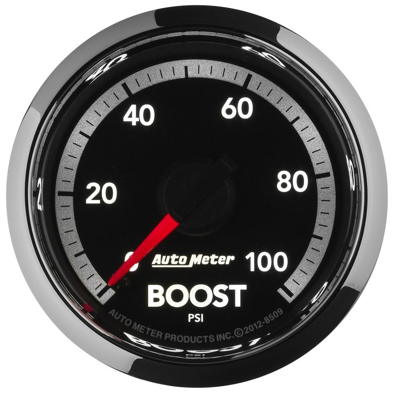 Autometer Gen4 Dodge Factory Match 52.4mm Mechanical 0-100 PSI Boost Gauge 8509