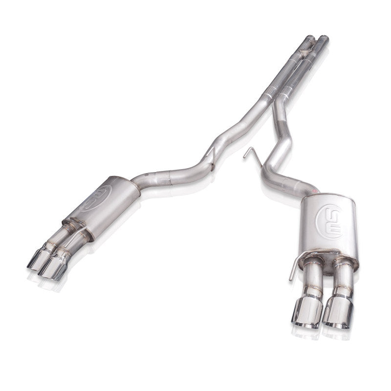 Stainless Works 18+ Ford Mustang GT Redline H-Pipe Performance Connect Cat-Back Exhaust Stainless Works