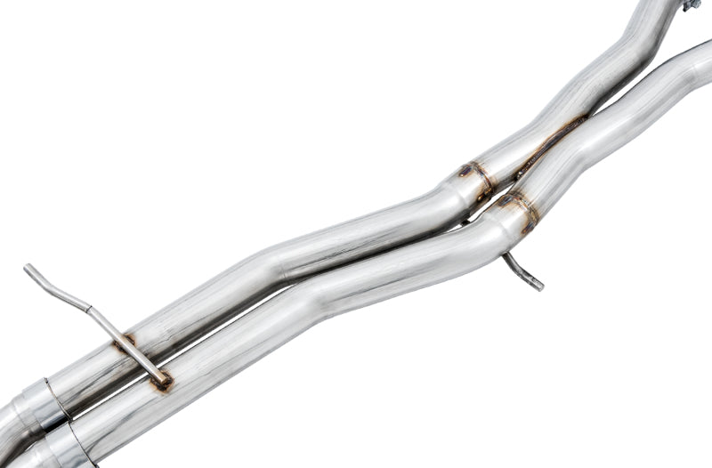 AWE Tuning Audi B9 S5 Coupe SwitchPath Exhaust w/ Chrome Silver Tips (102mm) AWE Tuning