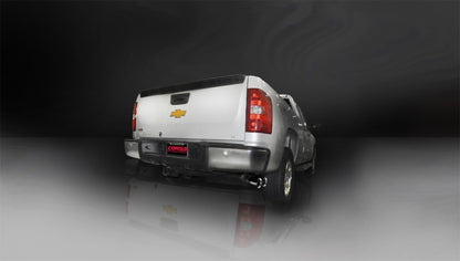 Corsa 11-13 GMC Sierra Ext. Cab/Std. Bed 1500 6.2L V8 Black Sport Cat-Back Exhaust CORSA Performance