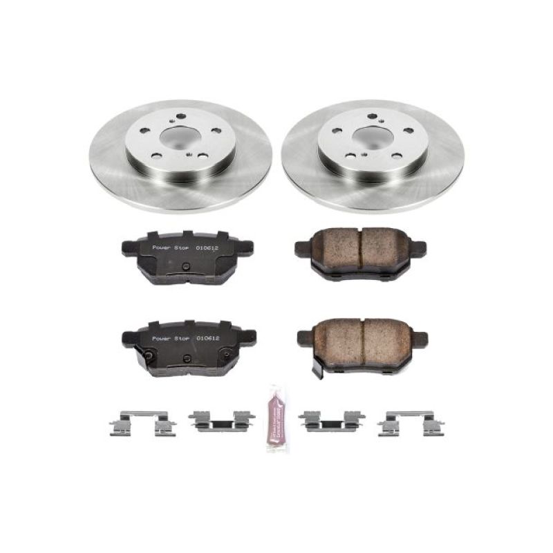 Power Stop 09-10 Pontiac Vibe Rear Autospecialty Brake Kit - eliteracefab.com