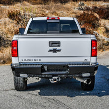 Load image into Gallery viewer, Westin 14-18 Chevrolet Silverado HDX Bandit Rear Bumper - Black