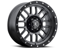 Load image into Gallery viewer, ICON Alpha 17x8.5 5x5 0mm Offset 4.75in BS 71.5mm Bore Gun Metal Wheel - eliteracefab.com